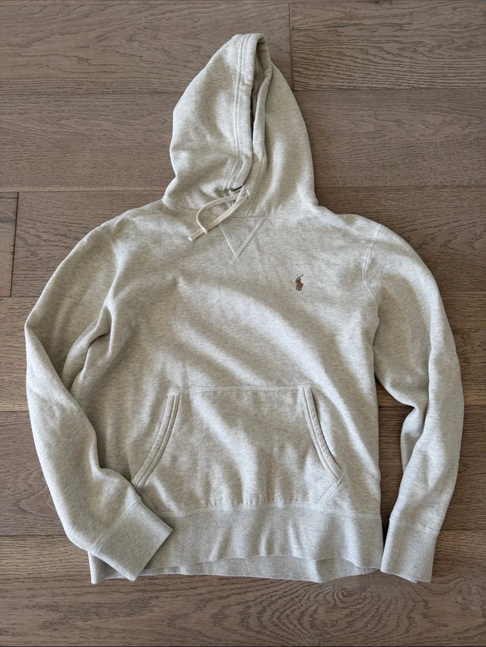 Polo by Ralph Lauren Heather Gray Pullover Hoodie